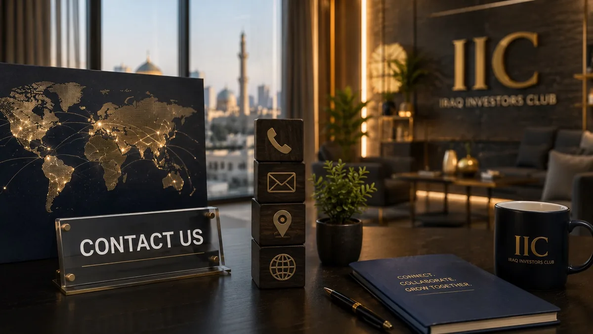 Modern IIC office reception and business communication